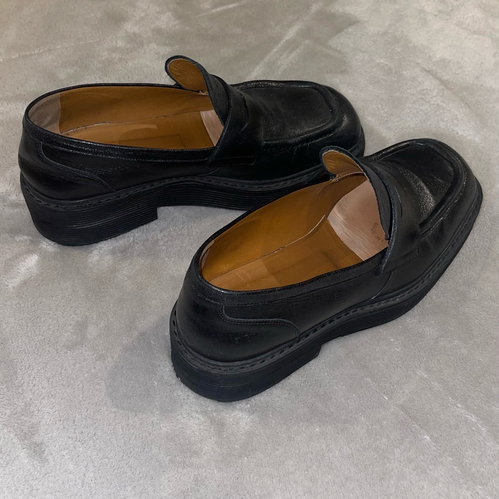 Marni Black Leather Loafers - Picture 8 of 8